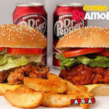 Chukie Chicken Hamburguesas, Alitas Y Pollo Empanizado Suc. Gpe food