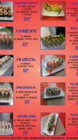 Sushi Fusion Arte menu