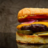 Tío Santy Burgers food