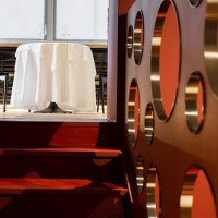 Ochentos Pizza inside