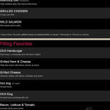 Café La Cabaña menu