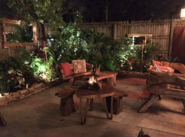 Smoking A Hookah outside