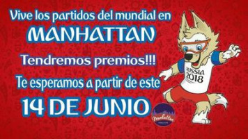 Manhattan Parrilla menu